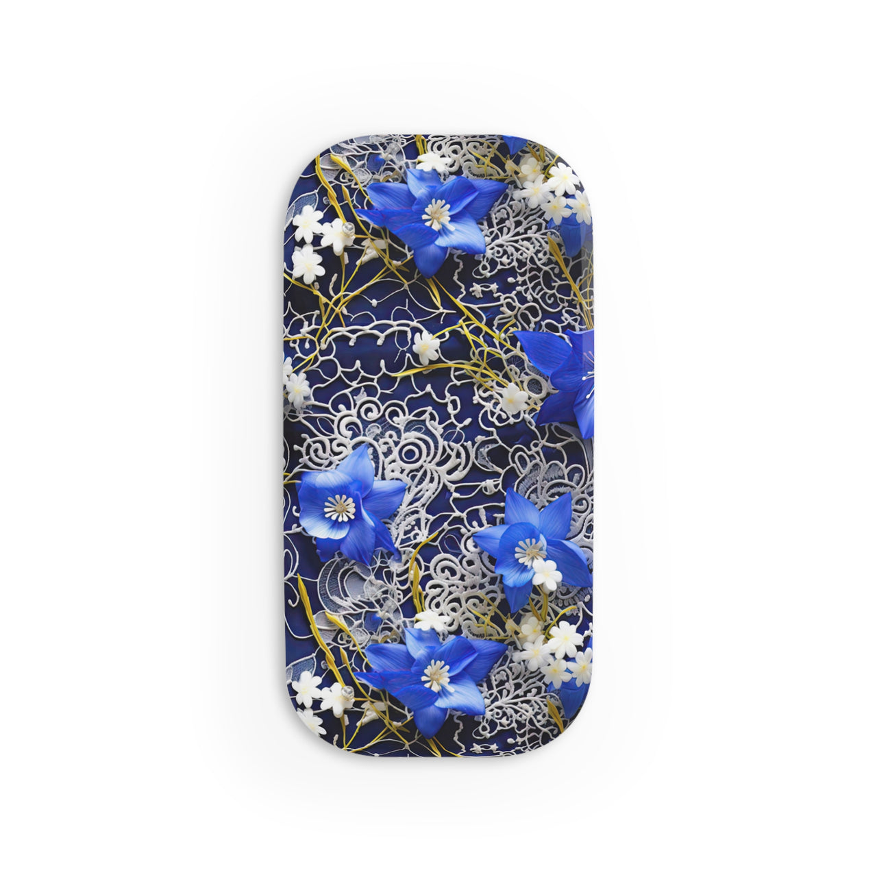 Cerulean Elegance Phone Click-On Grip