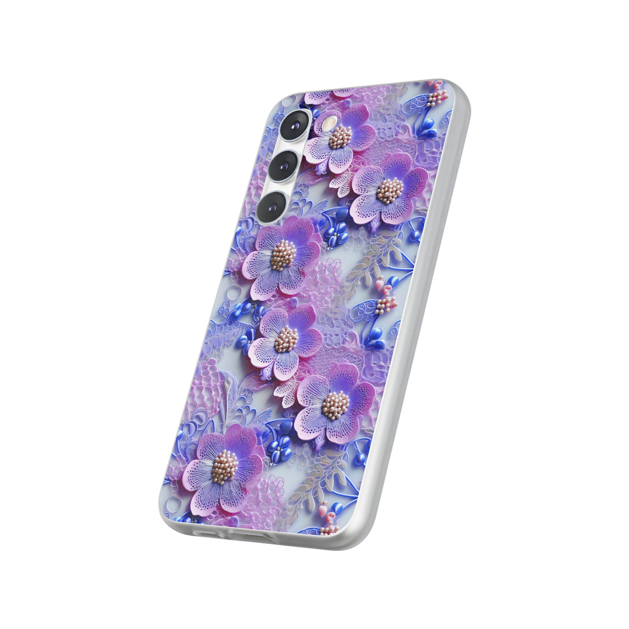 Pink and Purple Harmony - Flexi Cases for Samsung Galaxy S23, Samsung Galaxy S23 Plus, and Samsung Galaxy S23 Ultra