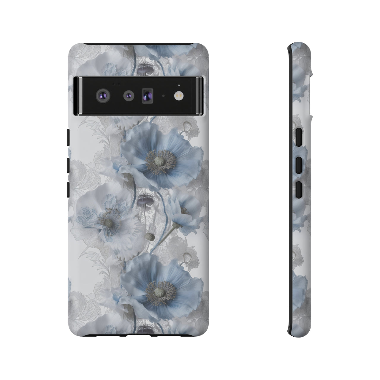 Himalayan Blue Poppy Tough Cases for Google Pixel 6 and Google Pixel 6 Pro