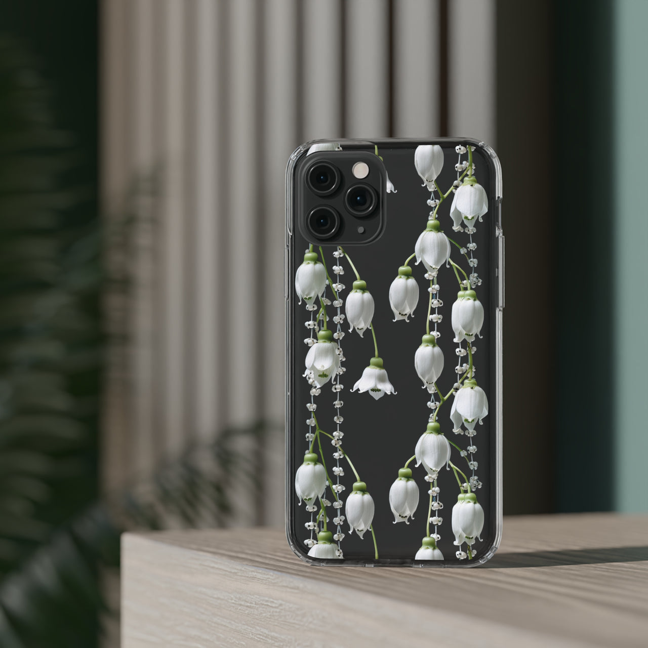 *Clear Case* Canterbury Bells - iPhone 11, iPhone 11 Pro, iPhone 11 Pro Max - Supports Wireless Charging