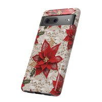 Thumbnail for Christmas Poinsettia Tough Case for Google Pixel 7