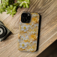 Thumbnail for Yellow Floral - MagSafe Tough Case for iPhone 15, iPhone 15 Pro, iPhone 15 Plus, & iPhone 15 Pro Max