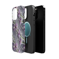 Thumbnail for Purple Sweet Pea MagSafe Tough Cases for iPhone 14, iPhone 14 Pro, iPhone 14 Plus, and iPhone 14 Pro Max