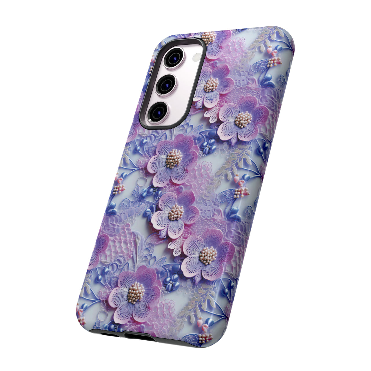 Pink and Purple Harmony - Tough Case for Samsung Galaxy S23, Samsung Galaxy S23 Plus, and Samsung Galaxy S23 Ultra