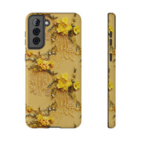 Thumbnail for Floral Sunshine Impact-Resistant Case for Samsung Galaxy S21, Samsung Galaxy S21 Plus, and Samsung Galaxy S21 Ultra. Supports Wireless Charging.