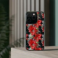 Thumbnail for *Clear Case* Enchanting Amaryllis - iPhone 14, iPhone 14 Pro, iPhone 14 Plus, iPhone 14 Pro Max - Supports Wireless Charging