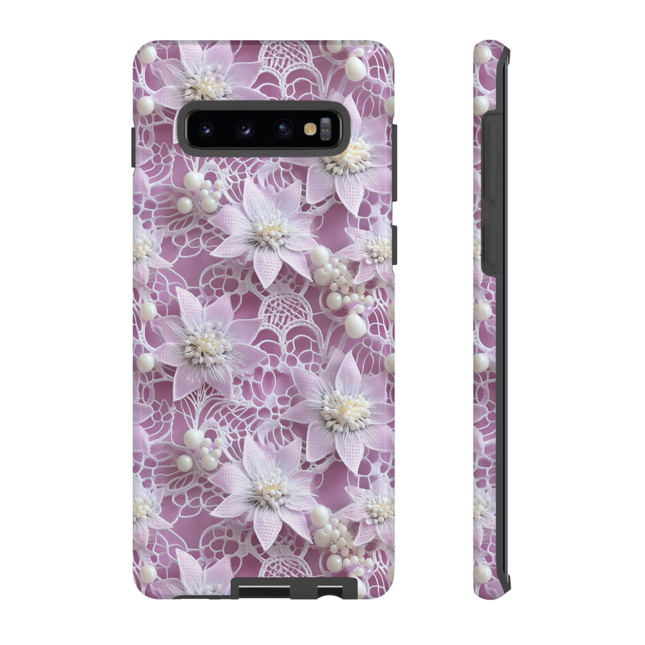 Coquette Clematis Tough Cases for Samsung Galaxy S10, Samsung Galaxy S10E, and Samsung Galaxy S10 Plus