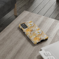 Thumbnail for Yellow Floral Tough Case for Samsung Galaxy S20, Samsung Galaxy S20+, Samsung Galaxy S20 Ultra, and Samsung Galaxy S20 FE