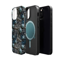 Thumbnail for Sea Foam Lace and Pearls MagSafe Tough Cases for iPhone 13, iPhone 13 Mini, iPhone 13 Pro, and iPhone 13 Pro Max.