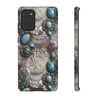 Thumbnail for Boho Agate and Lace Tough Case for Samsung Galaxy S20, Samsung Galaxy S20+, Samsung Galaxy S20 Ultra, and Samsung Galaxy S20 FE