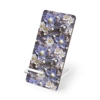 Thumbnail for Purple Clematis and Lace Mobile Display Stand for Smartphones