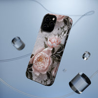 Thumbnail for Pink Peony MagSafe Tough Cases for iPhone 13, iPhone 13 Mini, iPhone 13 Pro, and iPhone 13 Pro Max.