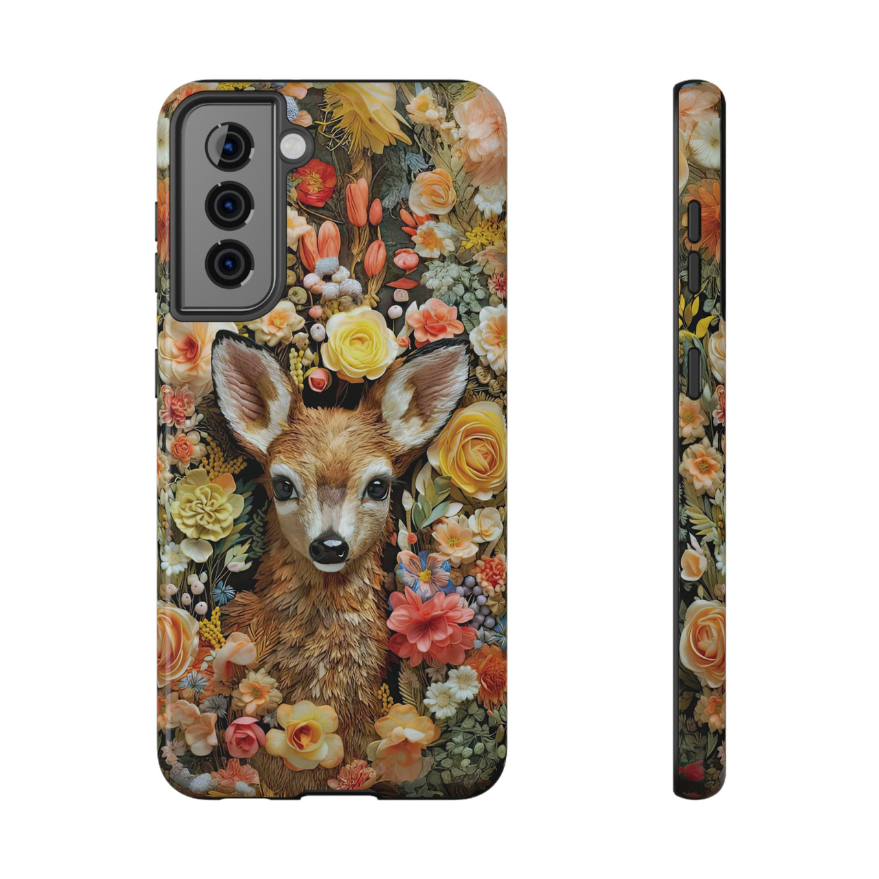 Fawn - Impact-Resistant Cases for Samsung Galaxy S21, Samsung Galaxy S21 Plus, and Samsung Galaxy S21 Ultra. Supports Wireless Charging.