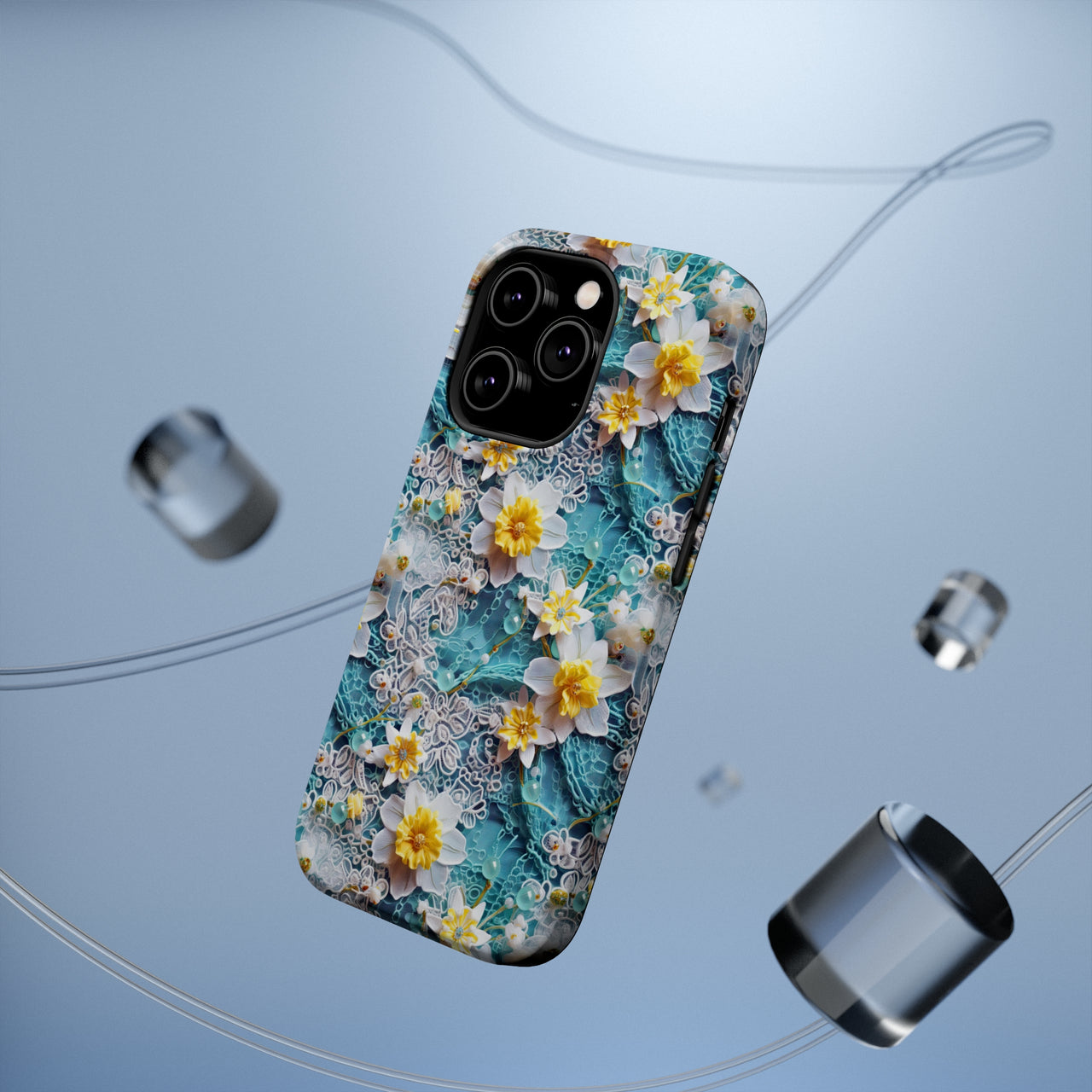 Daffodil for March Birthday - MagSafe Tough Case for iPhone 14, iPhone 14 Pro, iPhone 14 Plus, and iPhone 14 Pro Max