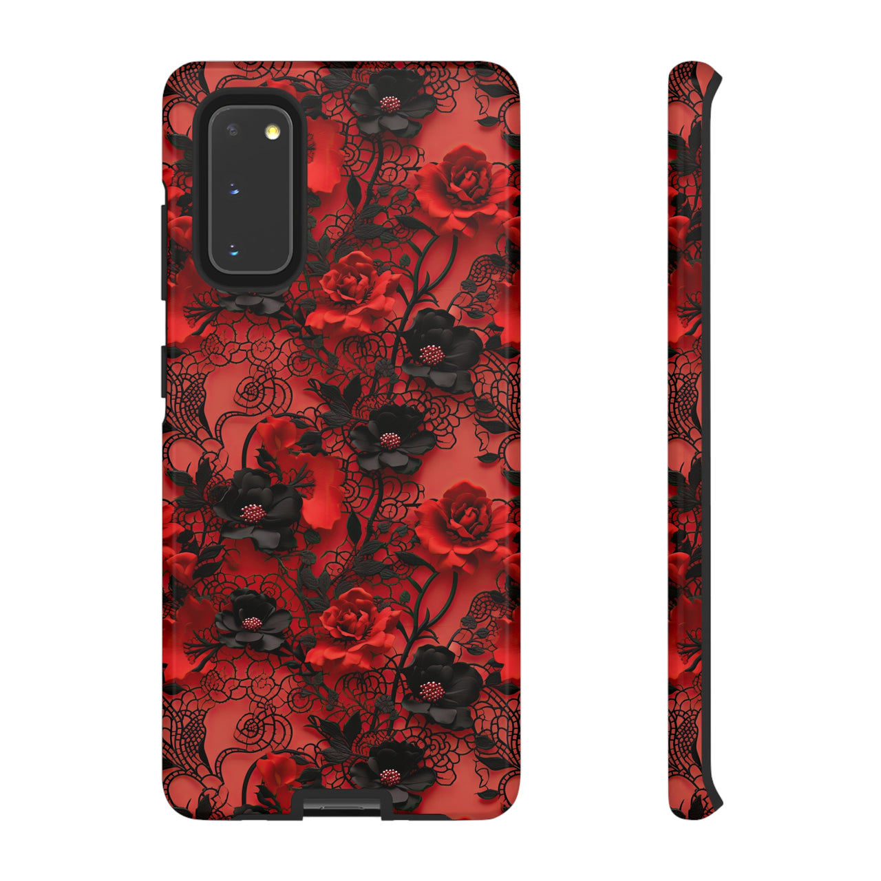 Gothic Rose Tough Case for Samsung Galaxy S20, Samsung Galaxy S20+, Samsung Galaxy S20 Ultra, and Samsung Galaxy S20 FE