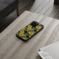 Thumbnail for *Clear Case* Whimsical Sunflowers - iPhone 14, iPhone 14 Pro, iPhone 14 Plus, iPhone 14 Pro Max - Supports Wireless Charging