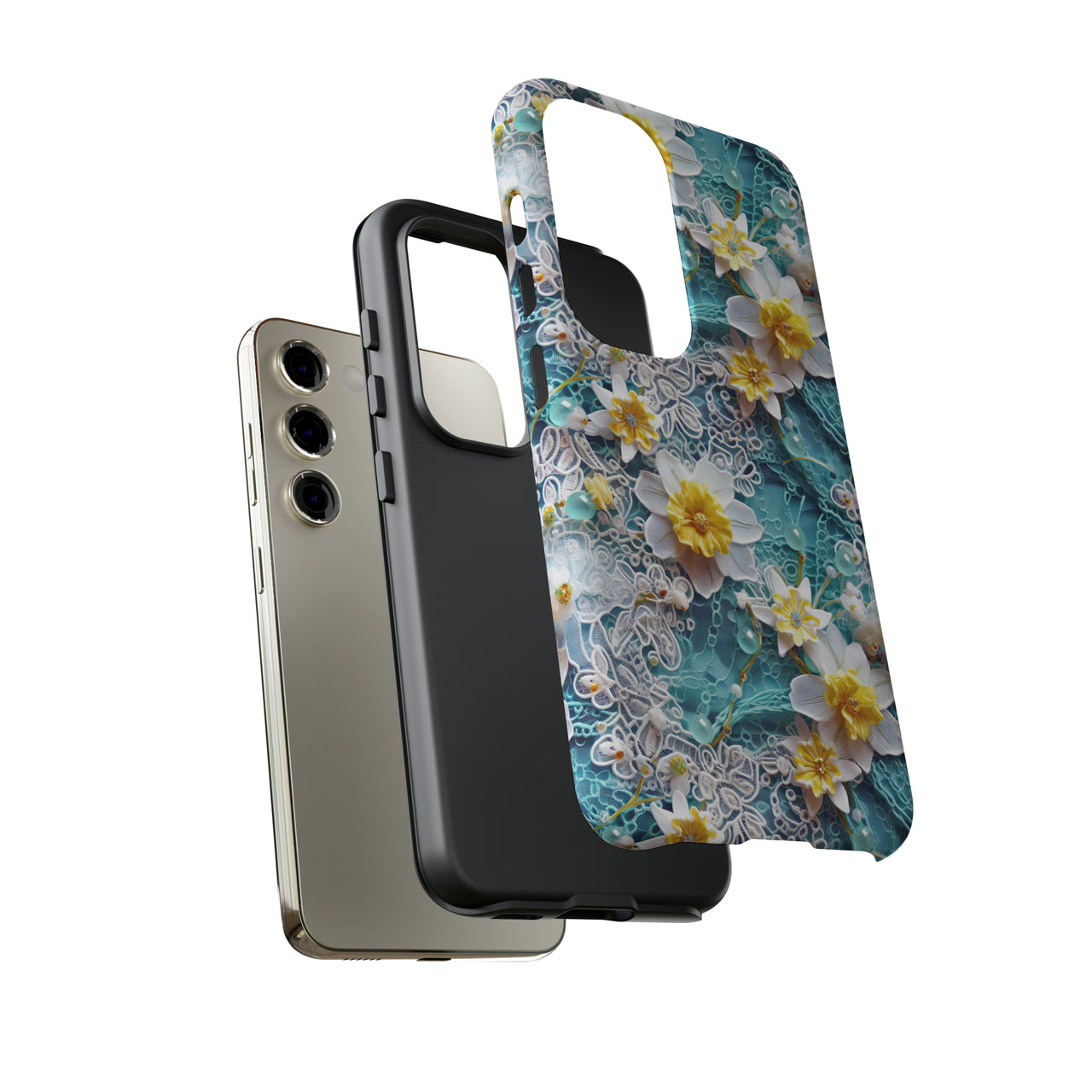 Daffodil for March Birthday - Tough Case for Samsung Galaxy S23, Samsung Galaxy S23 Plus, and Samsung Galaxy S23 Ultra