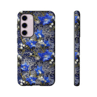 Thumbnail for Cerulean Elegance Tough Case for Samsung Galaxy S23, Samsung Galaxy S23 Plus, and Samsung Galaxy S23 Ultra