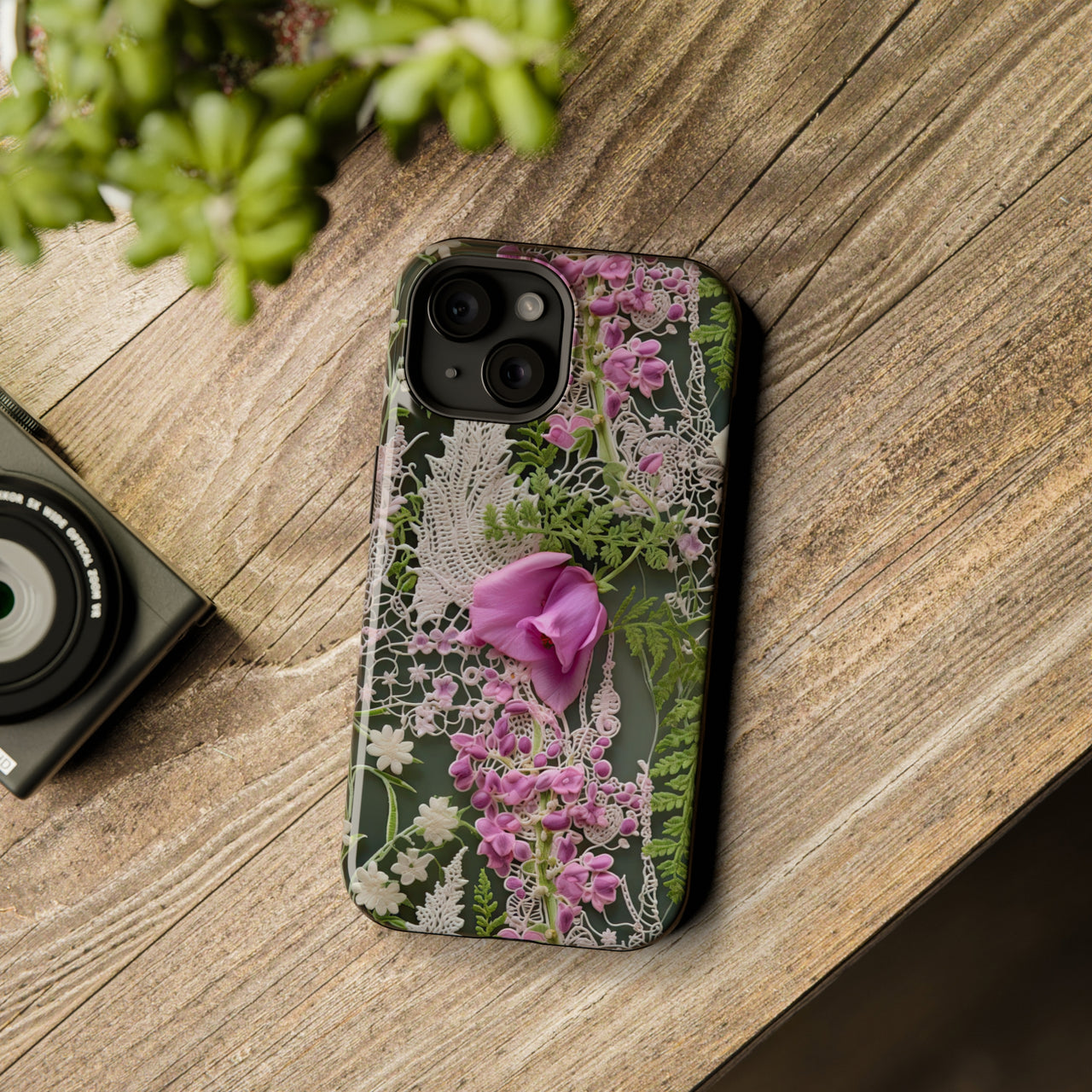 Woodland Whispers - MagSafe Tough Case for iPhone 15, iPhone 15 Pro, iPhone 15 Plus, & iPhone 15 Pro Max