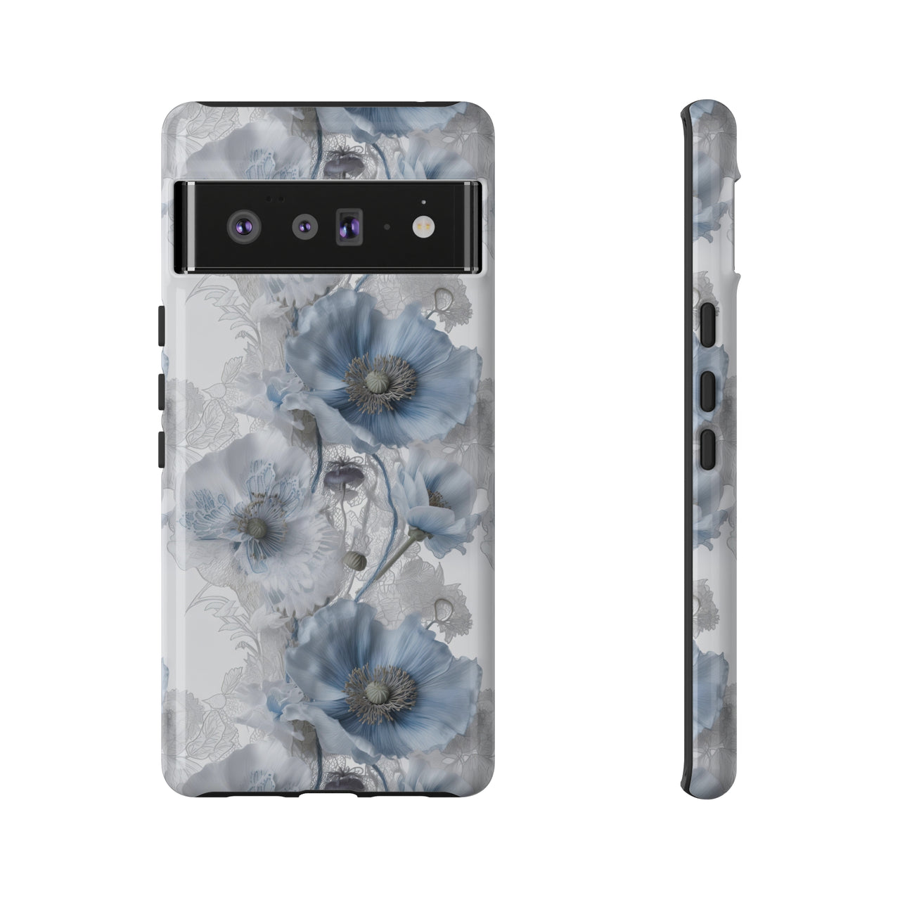 Himalayan Blue Poppy Tough Cases for Google Pixel 6 and Google Pixel 6 Pro