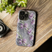 Thumbnail for Purple Sweet Pea Tough Case for iPhone 15, iPhone 15 Pro, iPhone 15 Plus, and iPhone 15 Pro Max