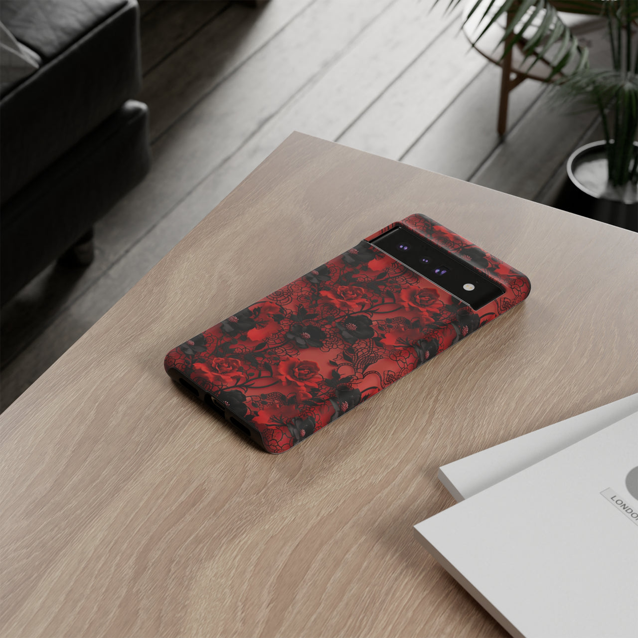 Gothic Rose Tough Cases for Google Pixel 6 and Google Pixel 6 Pro