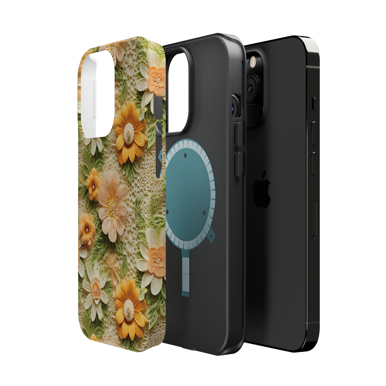 Meadow Sunshine - MagSafe Tough Cases for iPhone 13, iPhone 13 Mini, iPhone 13 Pro, and iPhone 13 Pro Max.