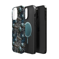 Thumbnail for Sea Foam Lace and Pearls MagSafe Tough Cases for iPhone 13, iPhone 13 Mini, iPhone 13 Pro, and iPhone 13 Pro Max.