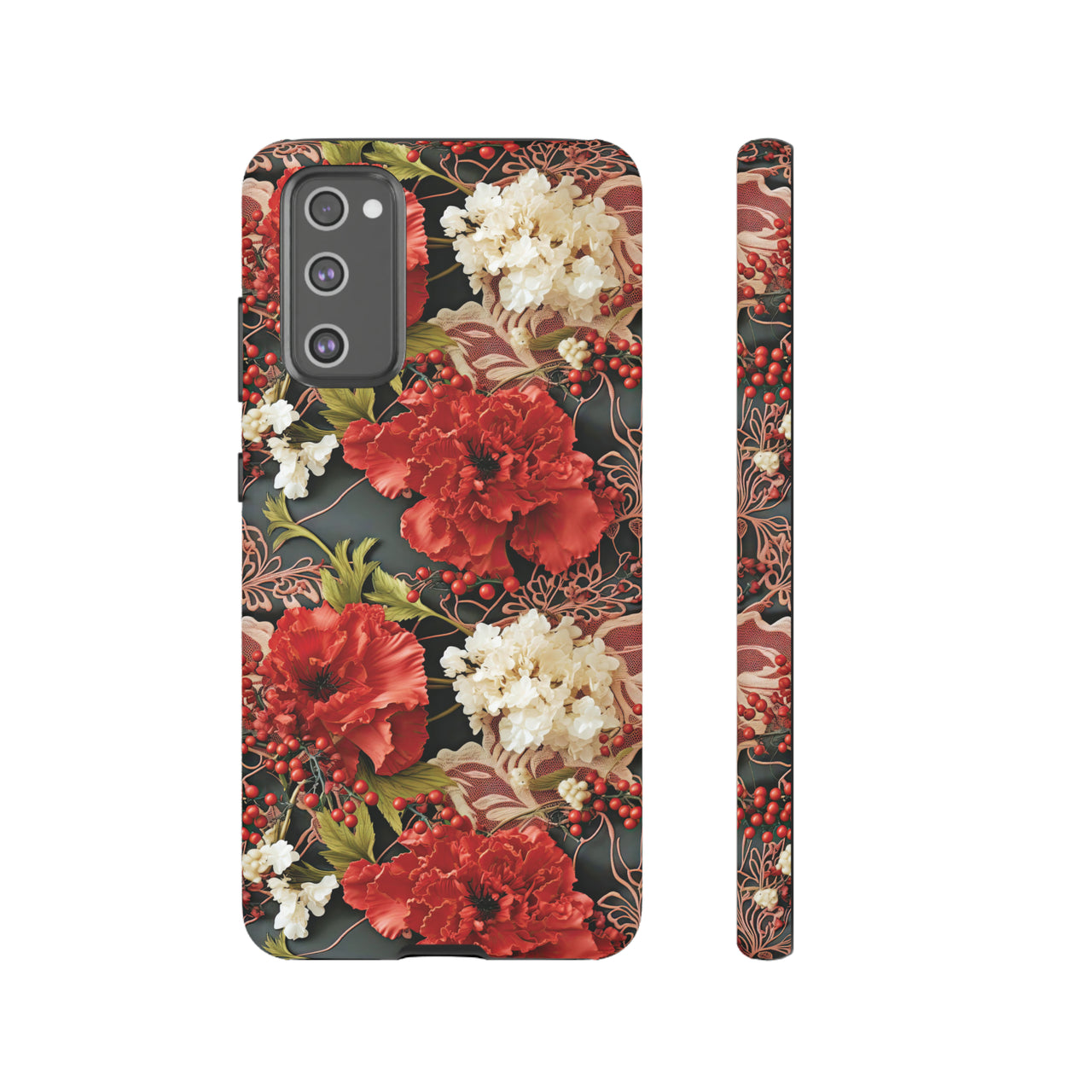 Carnation for January Birthday - Tough Case for Samsung Galaxy S20, Samsung Galaxy S20+, Samsung Galaxy S20 Ultra, and Samsung Galaxy S20 FE