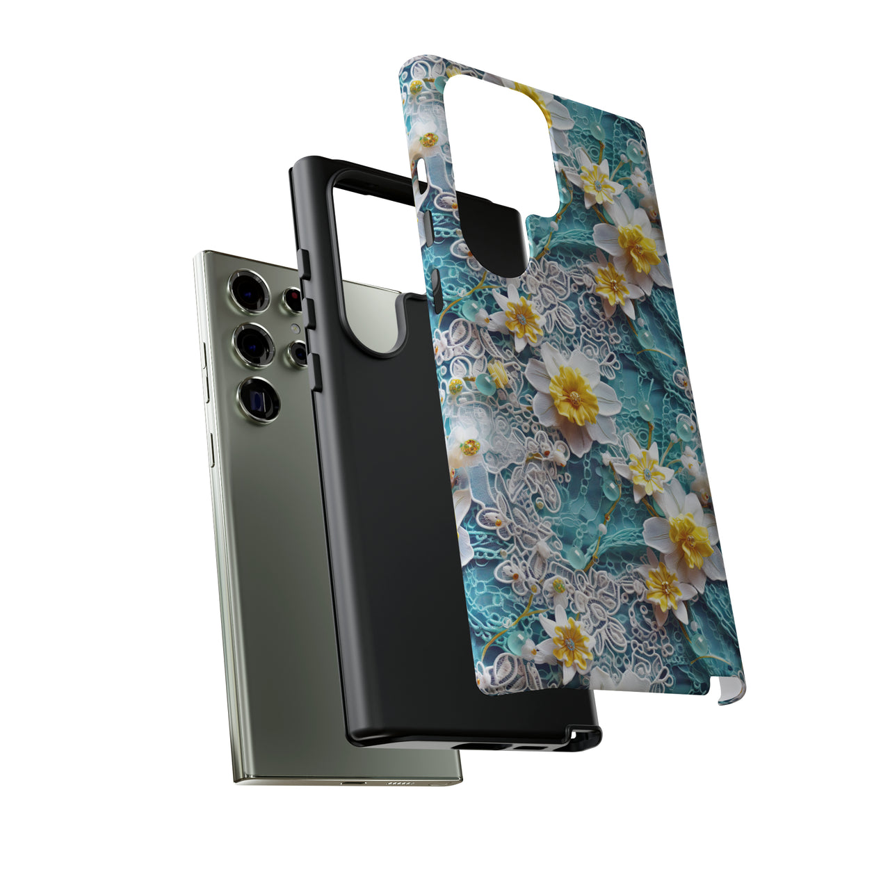 Daffodil for March Birthday - Tough Case for Samsung Galaxy S23, Samsung Galaxy S23 Plus, and Samsung Galaxy S23 Ultra