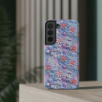 Thumbnail for Cotton Candy Meadow - Impact-Resistant Case for Samsung Galaxy S22, Samsung Galaxy S22 Plus, and Samsung Galaxy S22 Ultra. Supports Wireless Charging.