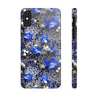 Thumbnail for Cerulean Elegance - Slim Phone Cases for iPhone X, iPhone XR, iPhone XS, and iPhone XS MAX