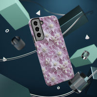 Thumbnail for Coquette Clematis Impact-Resistant Cases for Samsung Galaxy S22, Samsung Galaxy S22 Plus, and Samsung Galaxy S22 Ultra. Supports Wireless Charging.