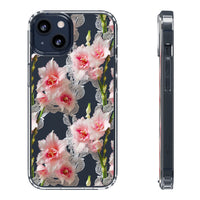 Thumbnail for *Clear Case* Gladioli Garden - iPhone 13, iPhone 13 Mini, iPhone 13 Pro, iPhone 13 Pro Max - Supports Wireless Charging