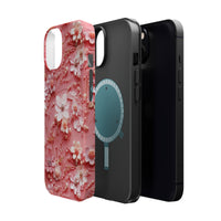 Thumbnail for Floral Champagne Toast MagSafe Tough Cases for iPhone 13, iPhone 13 Mini, iPhone 13 Pro, and iPhone 13 Pro Max.