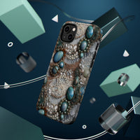 Thumbnail for Boho Agate and Lace MagSafe Tough Cases for iPhone 14, iPhone 14 Pro, iPhone 14 Plus, and iPhone 14 Pro Max