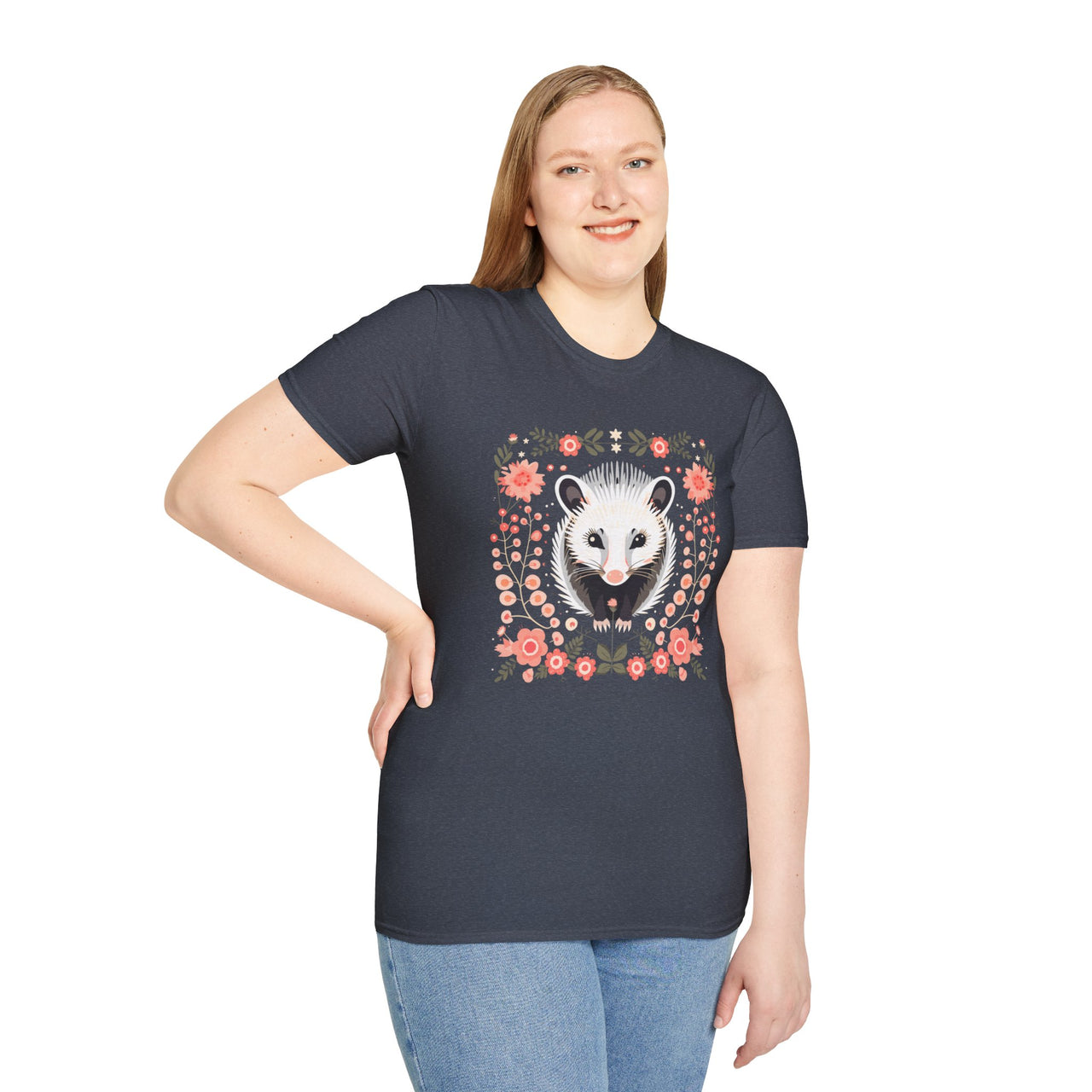 Cozy Craft Opossum Unisex Softstyle T-Shirt