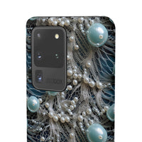 Thumbnail for Sea Foam Lace and Pearls - Snap Case for Samsung Galaxy S20, Samsung Galaxy S20+, Samsung Galaxy S20 Ultra, & Samsung Galaxy S20 FE