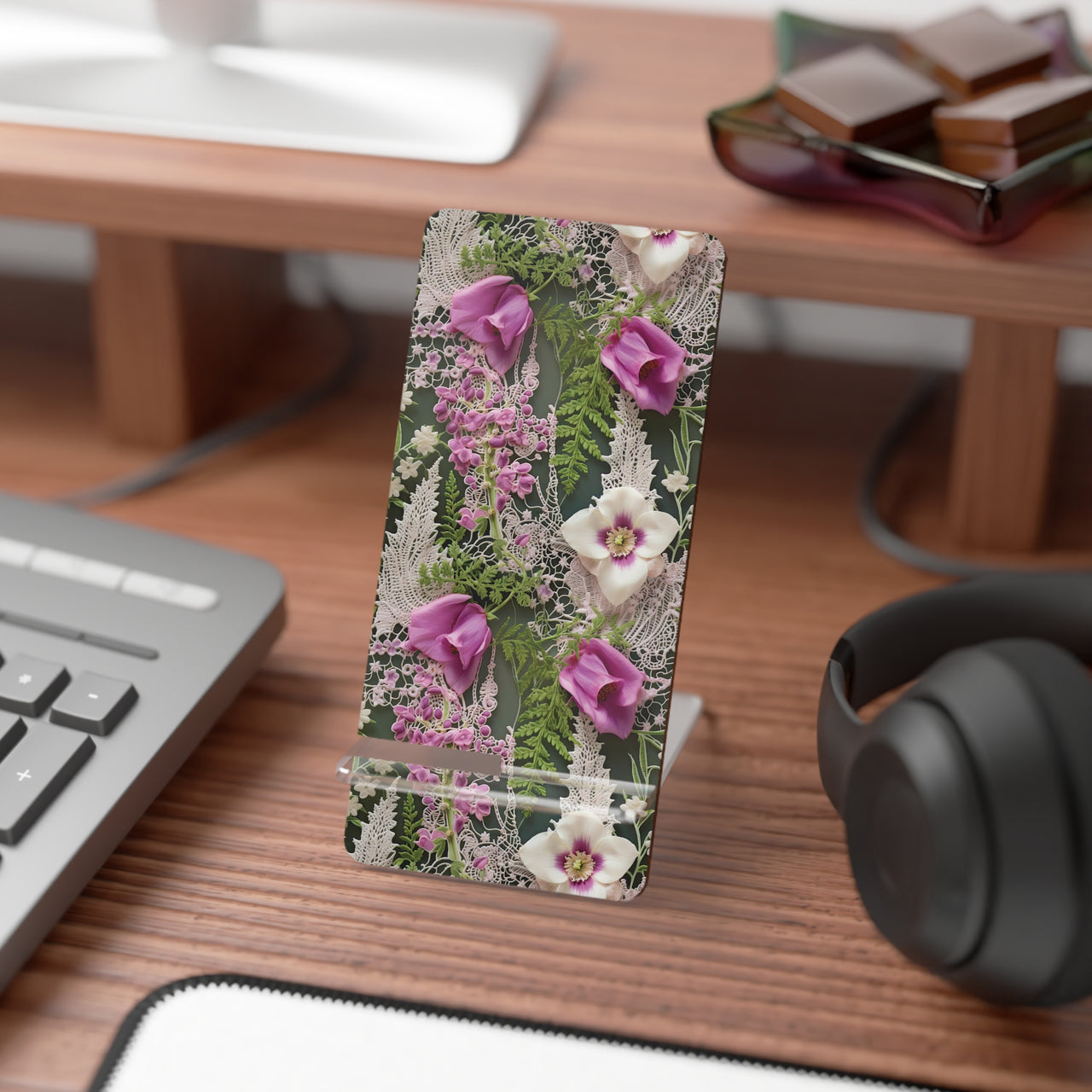 Woodland Whispers Mobile Display Stand for Smartphones