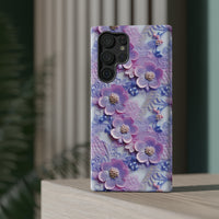 Thumbnail for Pink and Purple Harmony - Impact-Resistant Case for Samsung Galaxy S22, Samsung Galaxy S22 Plus, and Samsung Galaxy S22 Ultra. Supports Wireless Charging.