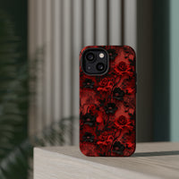 Thumbnail for Gothic Rose MagSafe Tough Cases for iPhone 13, iPhone 13 Mini, iPhone 13 Pro, and iPhone 13 Pro Max.