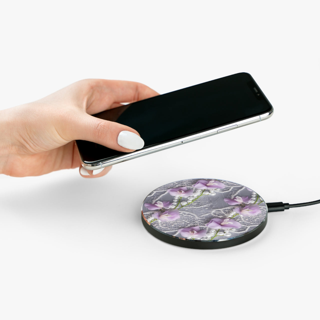 Sweet Pea Wireless Charger for Qi Enabled Phones