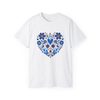 Thumbnail for Flower Heart Unisex Ultra Cotton Tee