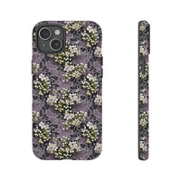 Thumbnail for White Flowers on a Purple Bed - Tough Case for iPhone 15, iPhone 15 Pro, iPhone 15 Plus, and iPhone 15 Pro Max