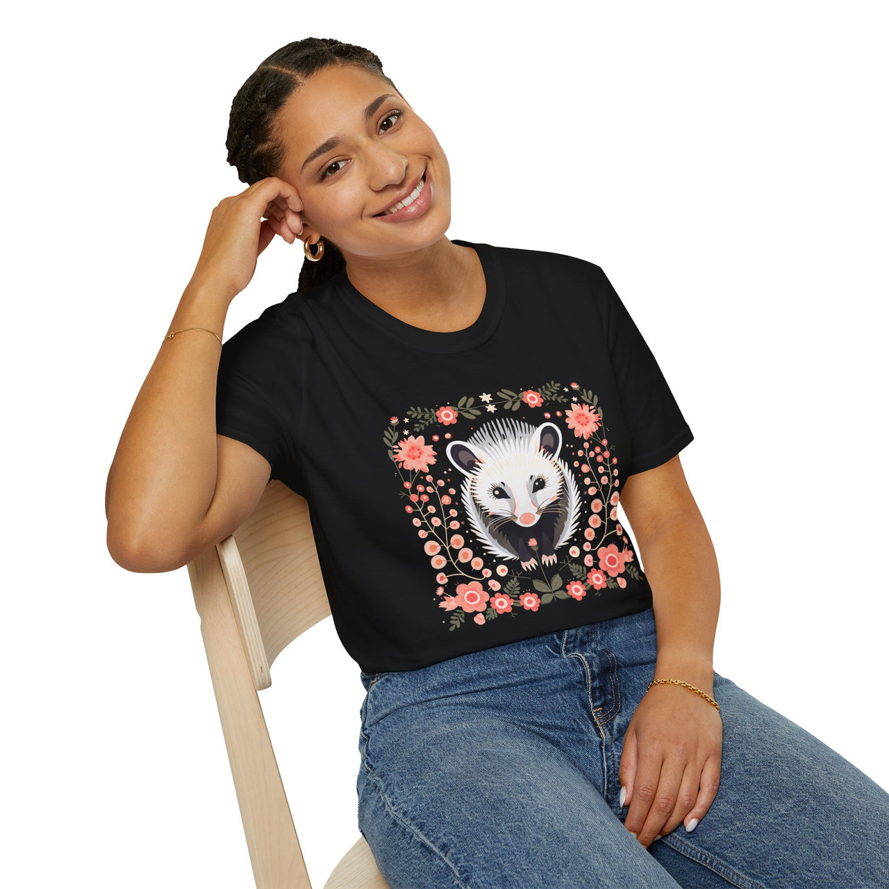 Cozy Craft Opossum Unisex Softstyle T-Shirt