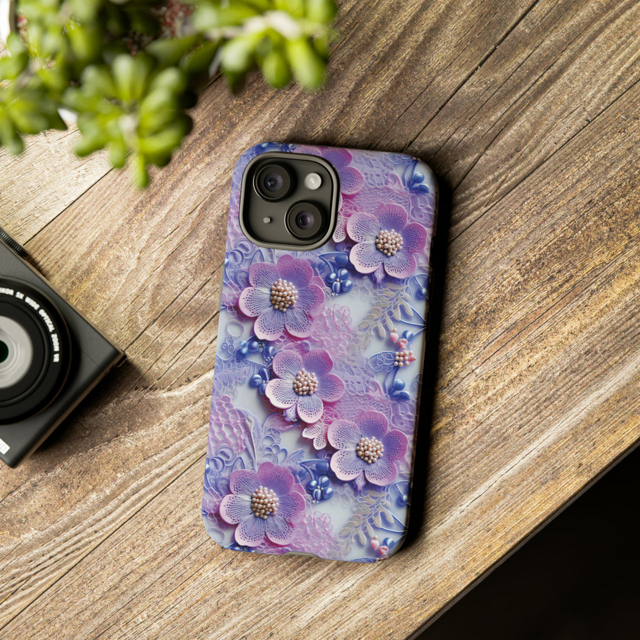 Pink and Purple Harmony - Tough Case for iPhone 15, iPhone 15 Pro, iPhone 15 Plus, and iPhone 15 Pro Max