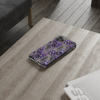 Thumbnail for *Clear Case* Violet Meadow - iPhone 11, iPhone 11 Pro, iPhone 11 Pro Max - Supports Wireless Charging