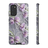 Thumbnail for Purple Sweet Pea Tough Case for Samsung Galaxy S20, Samsung Galaxy S20+, Samsung Galaxy S20 Ultra, and Samsung Galaxy S20 FE