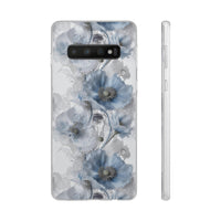 Thumbnail for Himalayan Blue Poppy - Flexi Cases for Samsung Galaxy S23, Samsung Galaxy S23 Plus, and Samsung Galaxy S23 Ultra