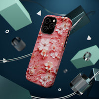 Thumbnail for Floral Champagne Toast MagSafe Tough Cases for iPhone 14, iPhone 14 Pro, iPhone 14 Plus, and iPhone 14 Pro Max